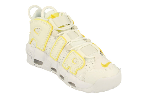 Nike Womens Air More Uptempo Trainers Dm3035  100 - Summit White Opti Yellow 100 - Photo 0