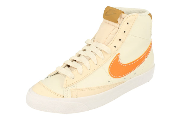 Nike Blazer Mid 77 Emb Mens Trainers Dq7674  001 - Phantom Hot Curry Pearl White 001 - Photo 0