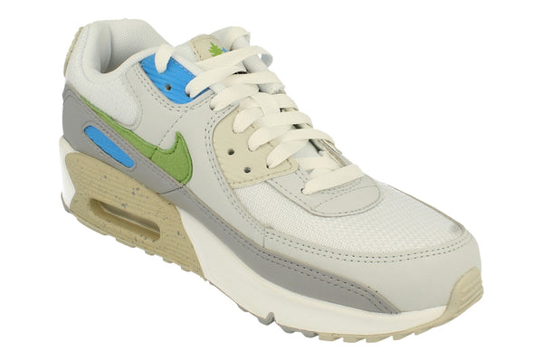 Nike Air Max 90 GS Trainers Dv3483  100 - White Chlorophyll 100 - Photo 0