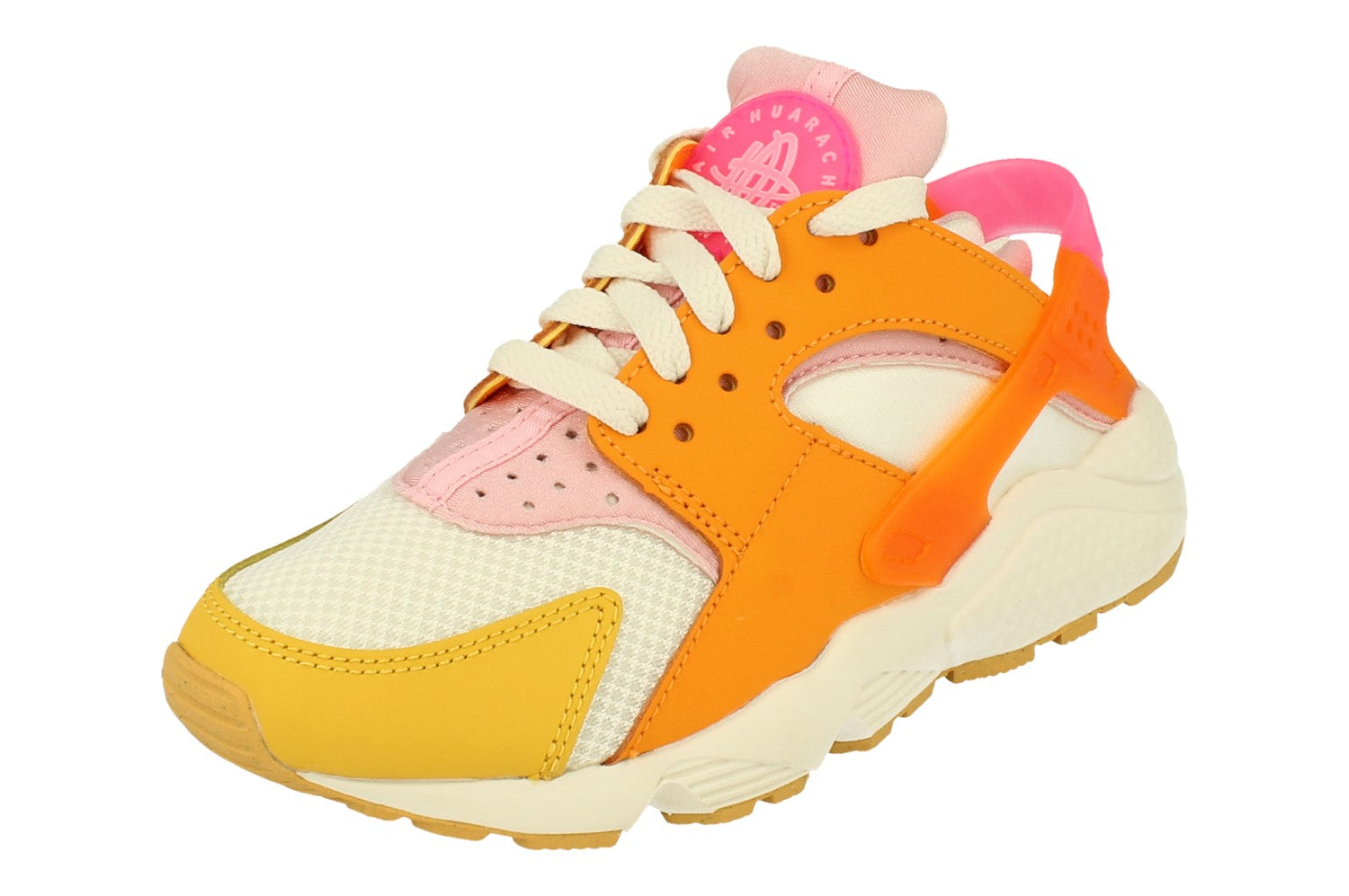 Buy Nike Womens Huarache DX2674 uk 5 us 7.5 eu 38.5 summit white hyper pink 100 100 Free UK Delivery Super Fast EURO USA Delivery KicksWorldwide