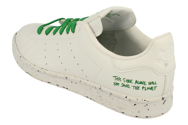 Adidas Originals Stan Smith Mens Trainers Sneakers Fu9609 FU9609 - White White Green Fu9609 - Photo 0