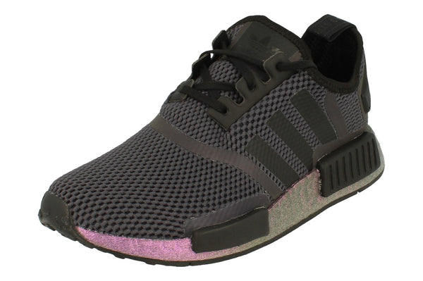 Adidas Originals Nmd_R1 Junior Sneakers  FV1688 - Black Purple Fv1688 - Photo 0