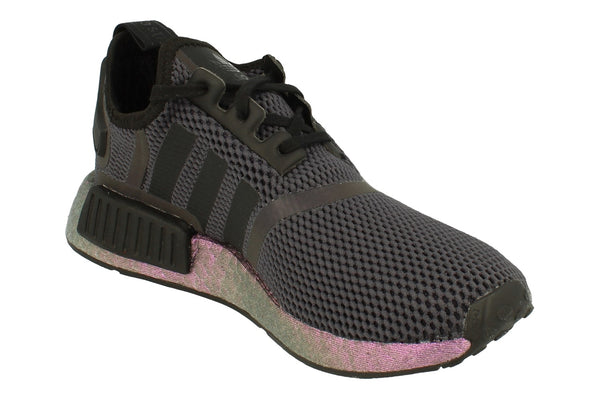 Adidas Originals Nmd_R1 Junior Sneakers  FV1688 - Black Purple Fv1688 - Photo 0