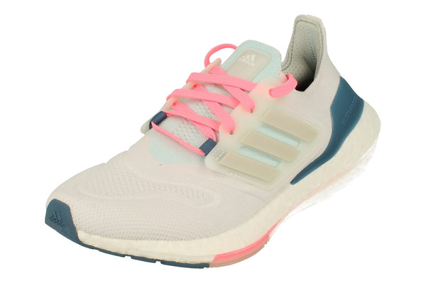 Adidas Ultraboost 22 Womens Sneakers  GX5929 - White Pink Blue Gx5929 - Photo 0