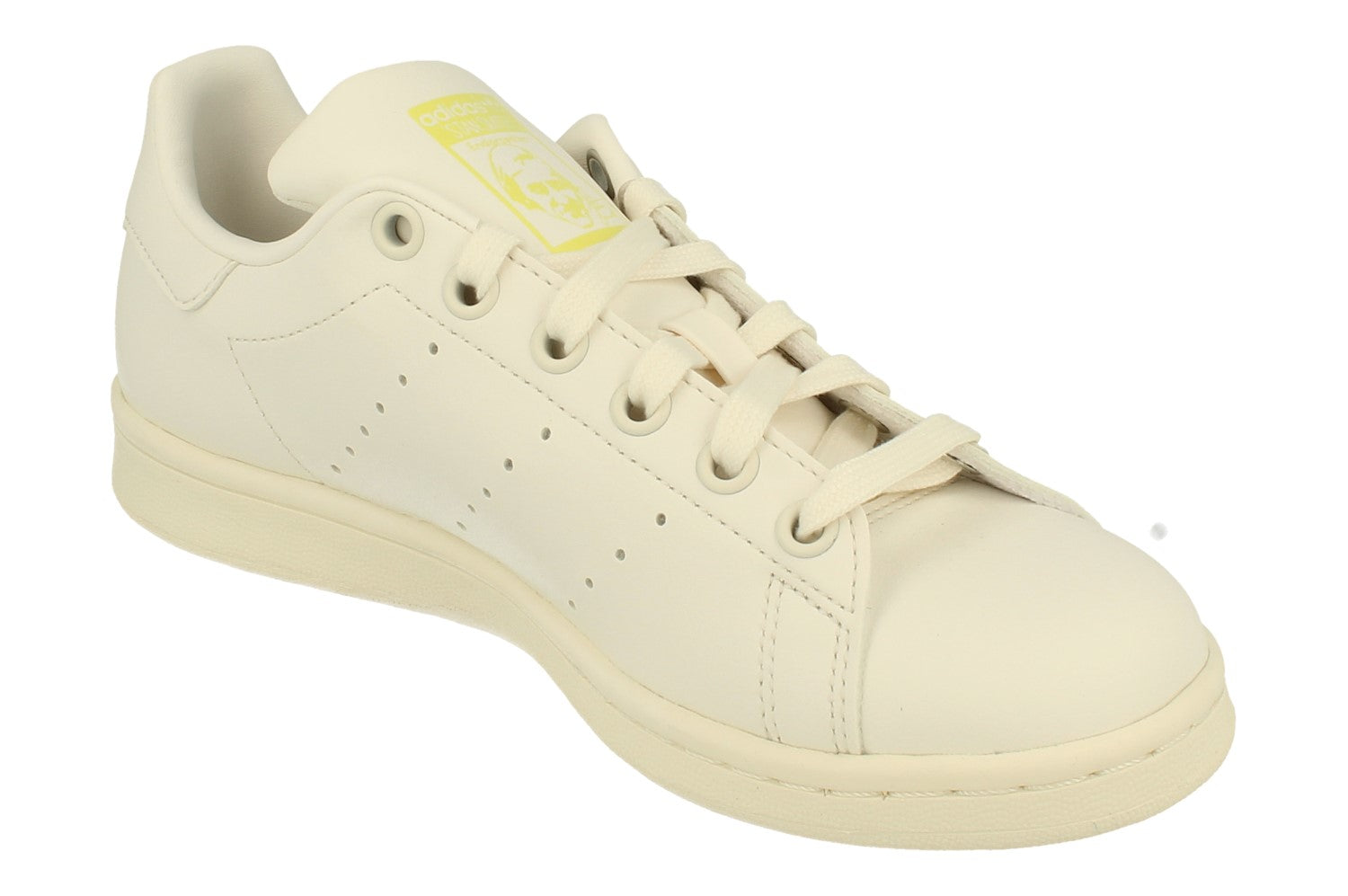 Stan smith white and on sale yellow